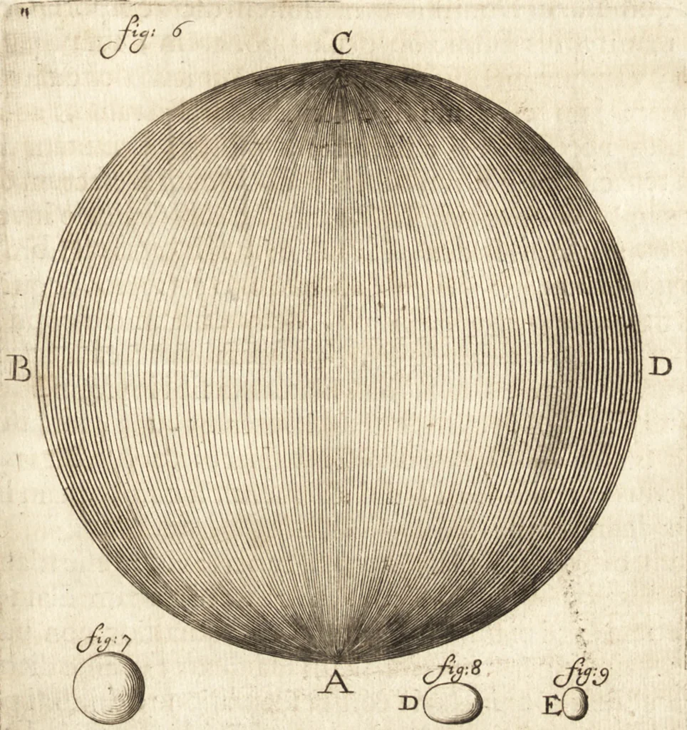 An illustration from Arcana naturae detecta, 1695, leaf 92