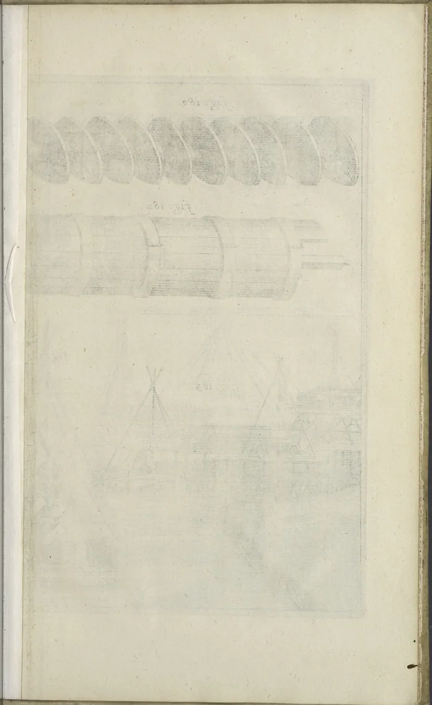 An illustration from Architectura militaris nova et aucta, oder, Newe vermehrte Fortification von regular Vestungen, von irregular Vestungen vnd Aussen wercken, von Praxi offensiva vnd defensiva : auff die neweste Niederländische Praxin gerichtet vnd beschrieben, 1665, leaf 282