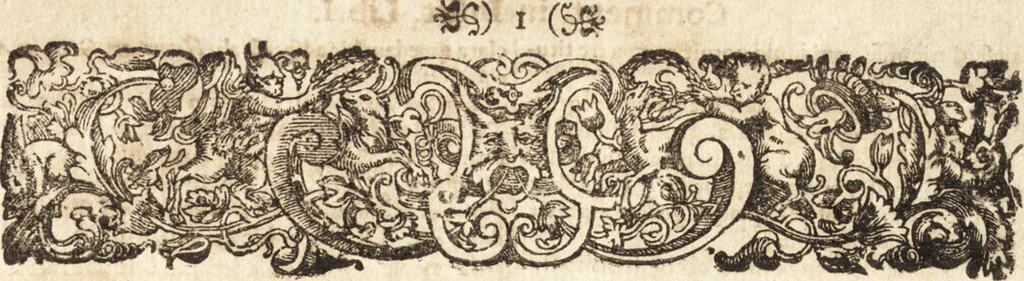 An illustration from Arnoldi Vinnii jurisconsulti clarissimi In quatuor libros Institutionum imperialium commentarius academicus et forensis, 1676, leaf 14