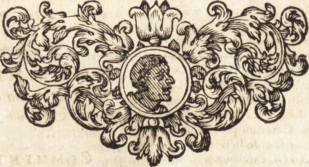 An illustration from Arnoldi Vinnii jurisconsulti clarissimi In quatuor libros Institutionum imperialium commentarius academicus et forensis, 1676, leaf 581