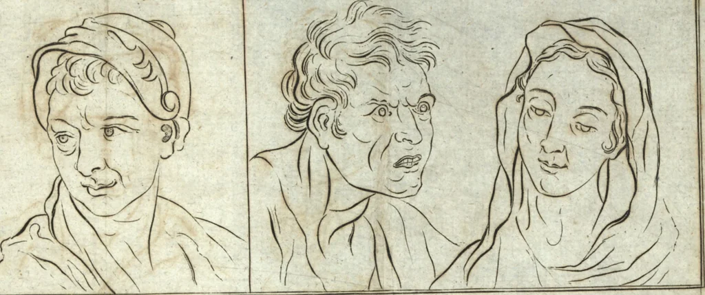 An illustration from The artist's assistant, or, School of science : forming a practical introduction to the polite arts, in painting, drawing, designing, perspective, engraving, colouring, &c. : with ample directions for japanning, enamelling, gilding, silvering, lacquering, &c. : and a valuable selection of miscellaneous secrets : illustrated with plates, 1803, leaf 36