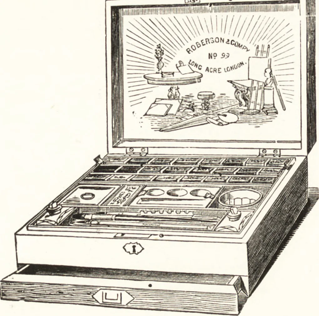 An illustration from Artists' colour makers, 1901, leaf 29