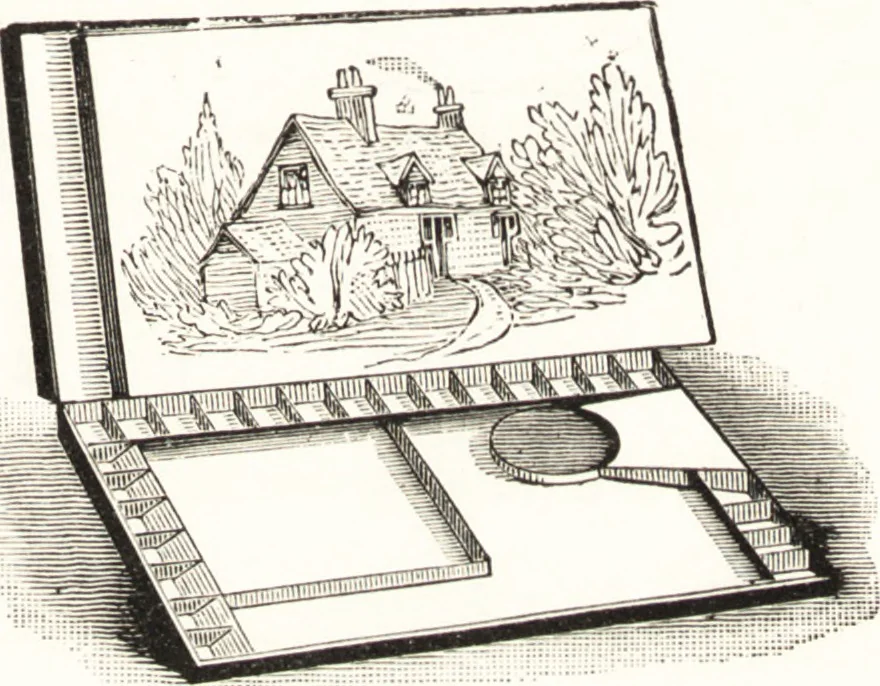 An illustration from Artists' colour makers, 1901, leaf 34