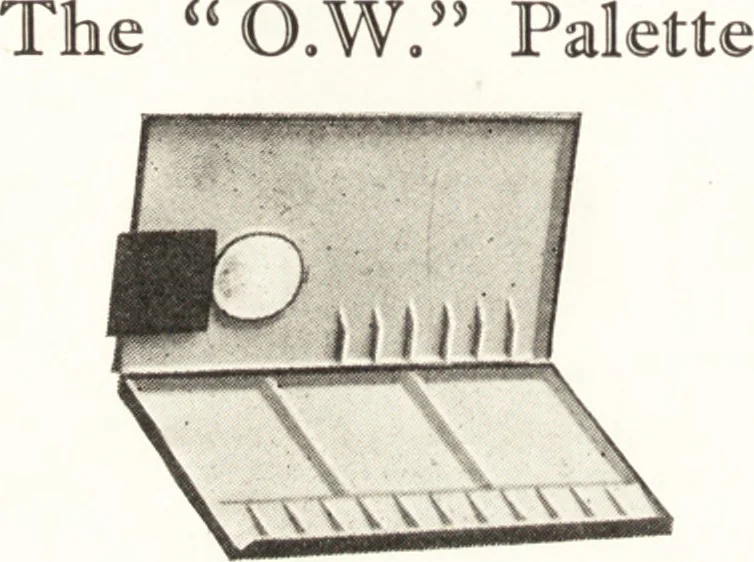An illustration from Artists' colour makers, 1901, leaf 35