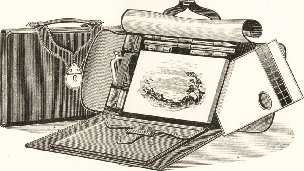 An illustration from Artists' colour makers, 1901, leaf 39