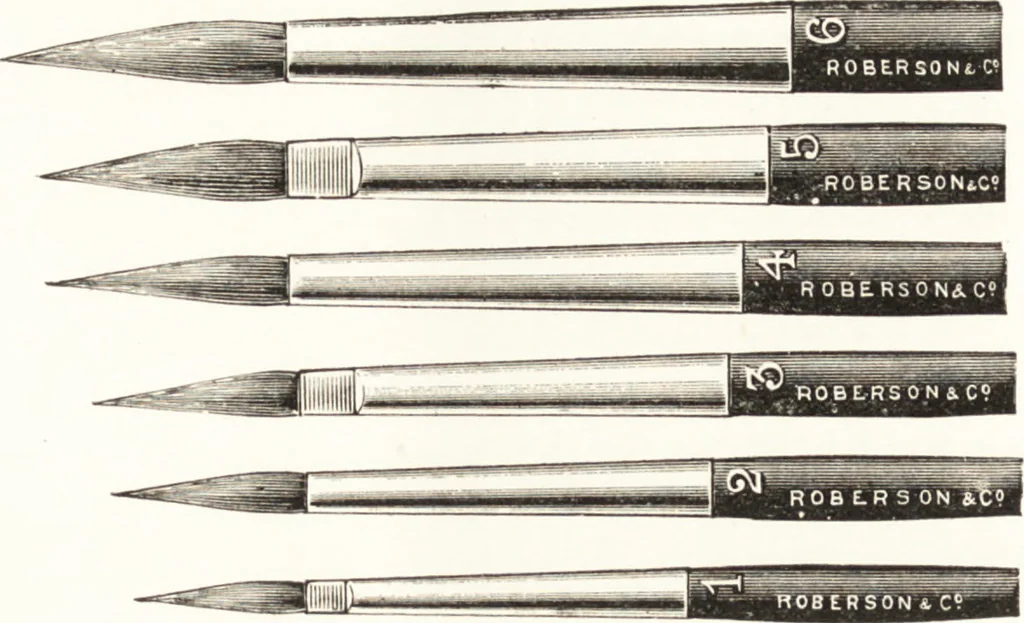 An illustration from Artists' colour makers, 1901, leaf 63