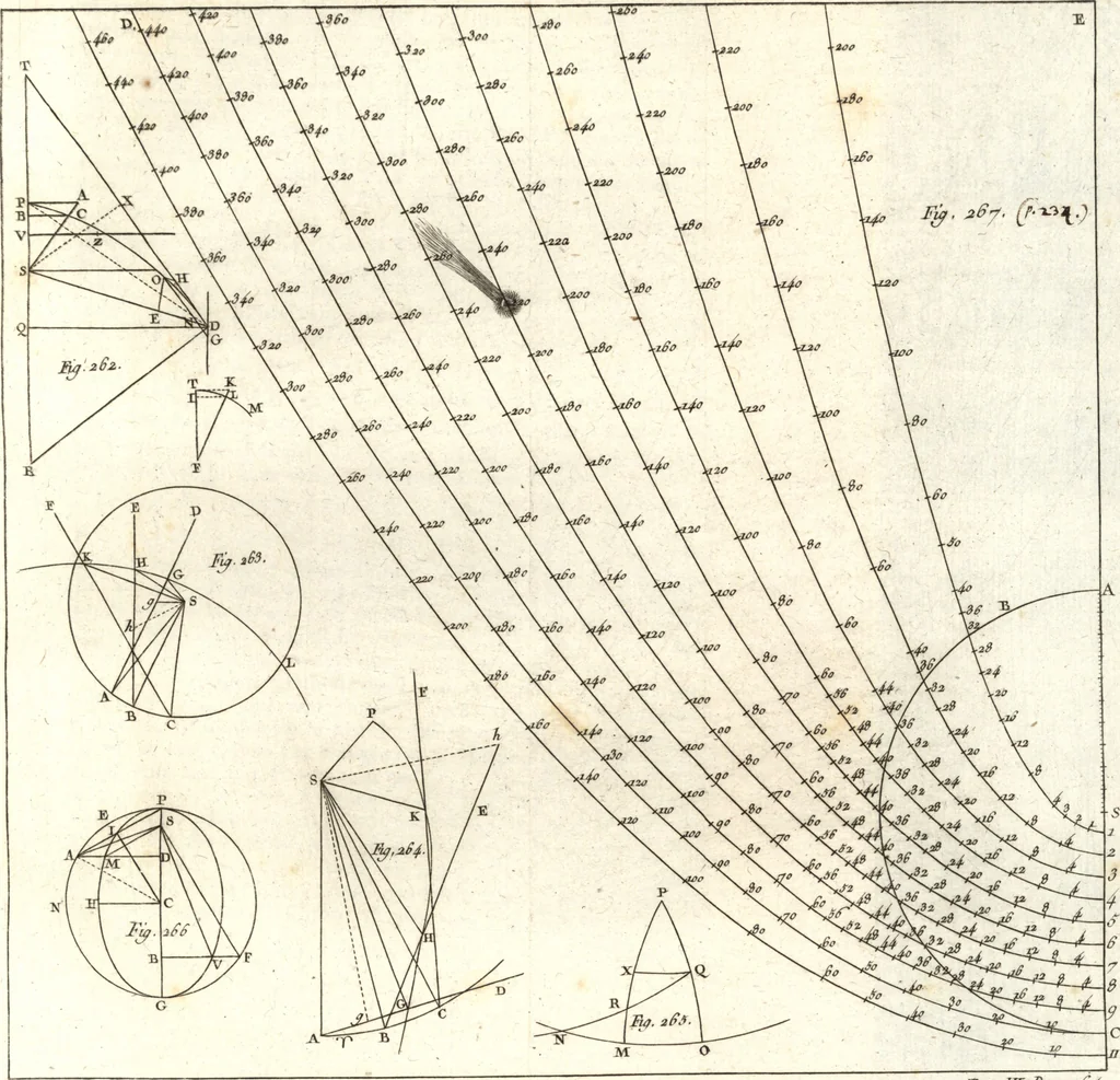 An illustration from Astronomie, 1792, leaf 284