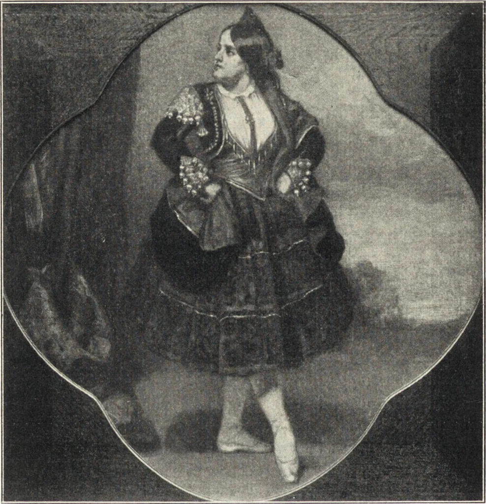 An illustration from Belgische Kunst des 19. Jahrhunderts, 1906, leaf 105