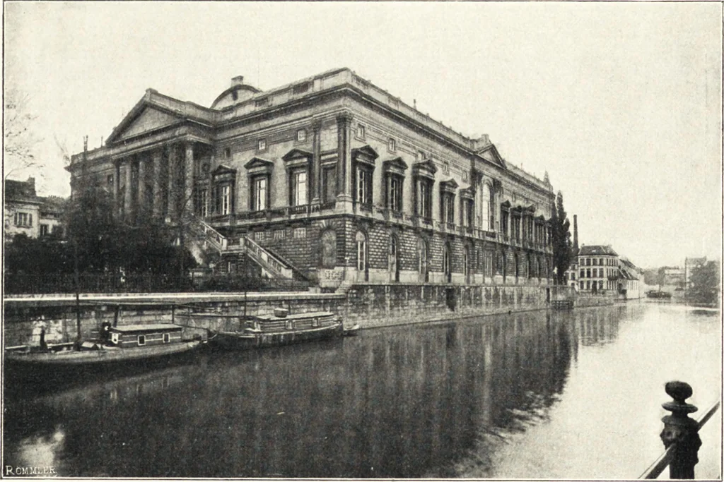 An illustration from Belgische Kunst des 19. Jahrhunderts, 1906, leaf 106