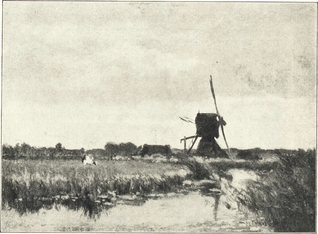 An illustration from Belgische Kunst des 19. Jahrhunderts, 1906, leaf 107