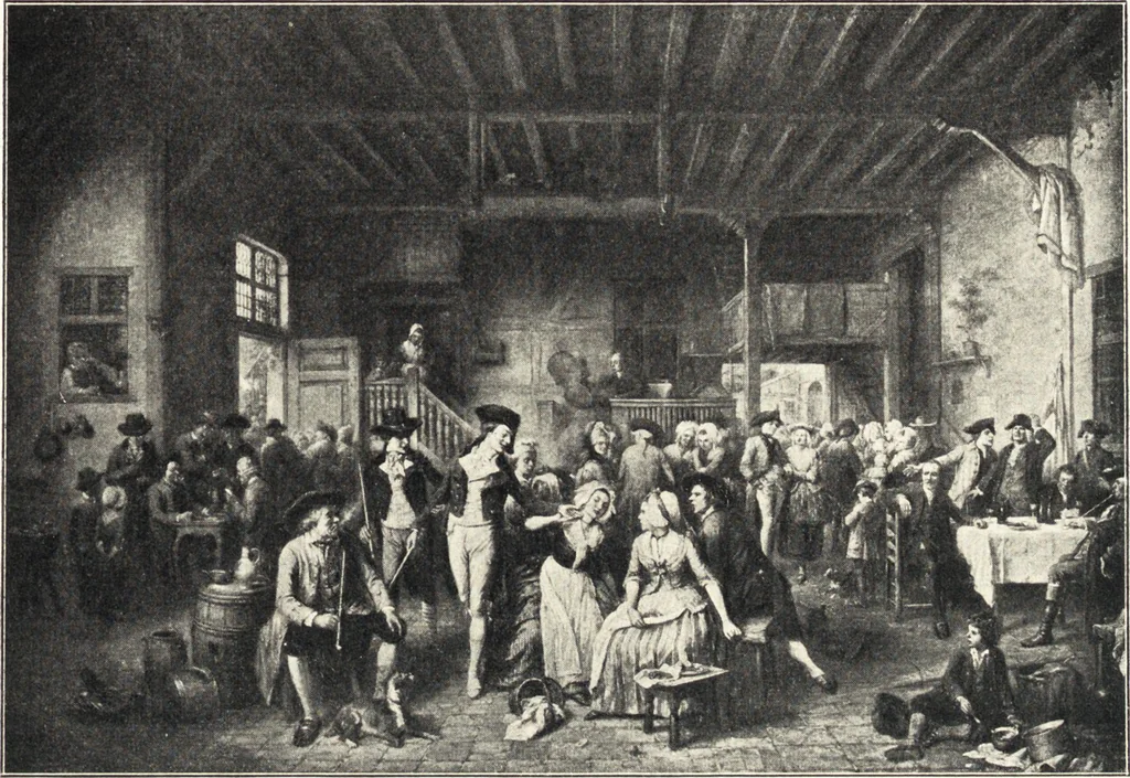 An illustration from Belgische Kunst des 19. Jahrhunderts, 1906, leaf 116