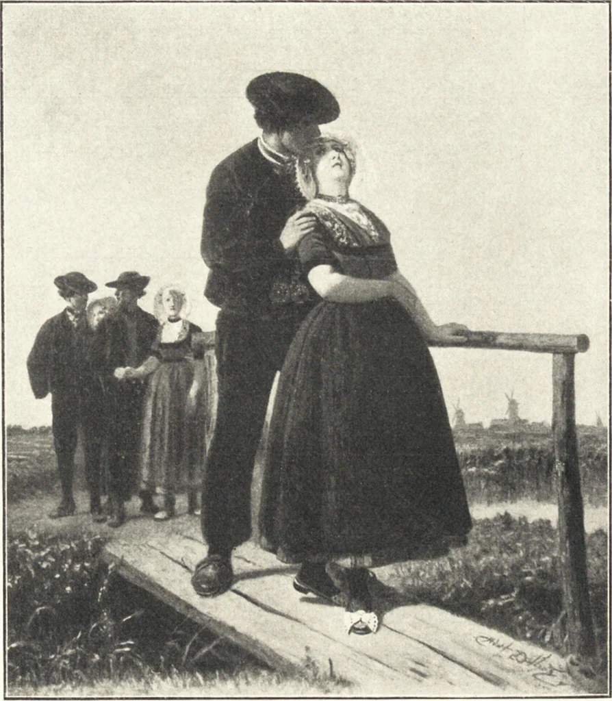 An illustration from Belgische Kunst des 19. Jahrhunderts, 1906, leaf 117