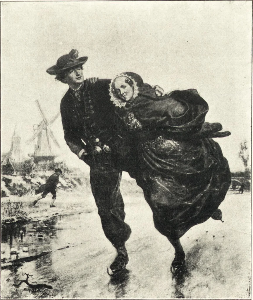 An illustration from Belgische Kunst des 19. Jahrhunderts, 1906, leaf 118