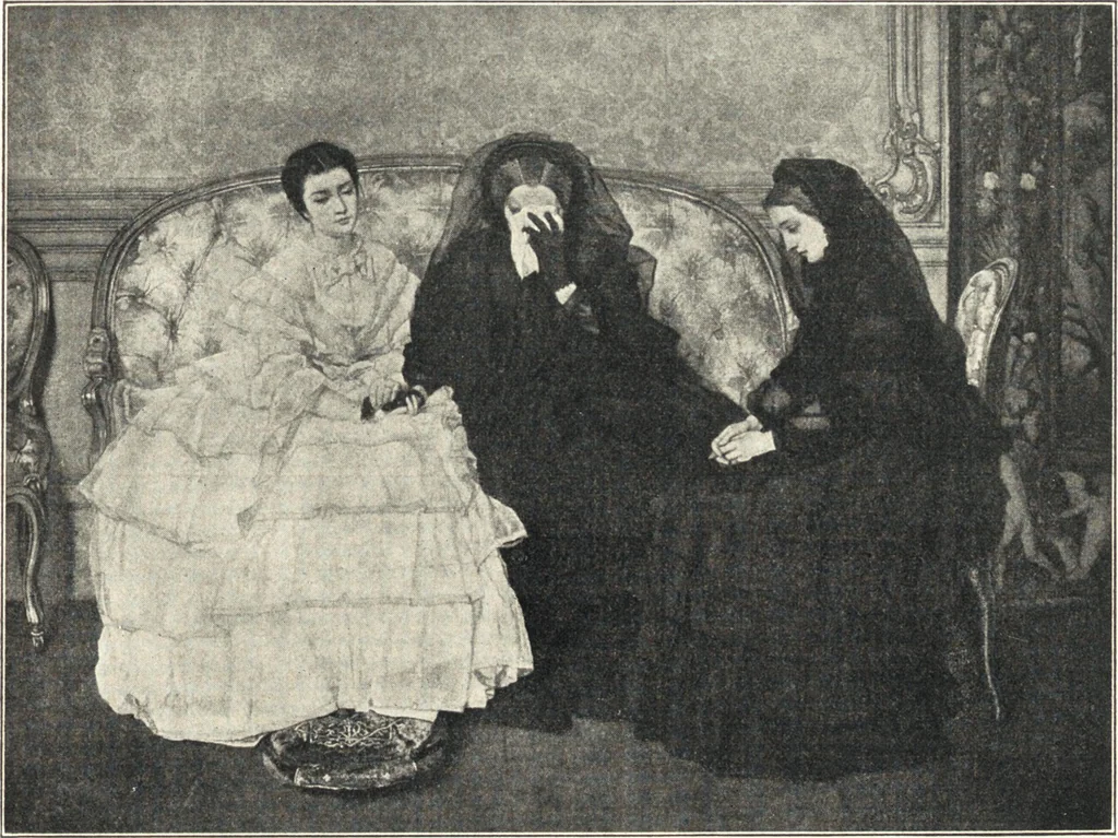 An illustration from Belgische Kunst des 19. Jahrhunderts, 1906, leaf 130