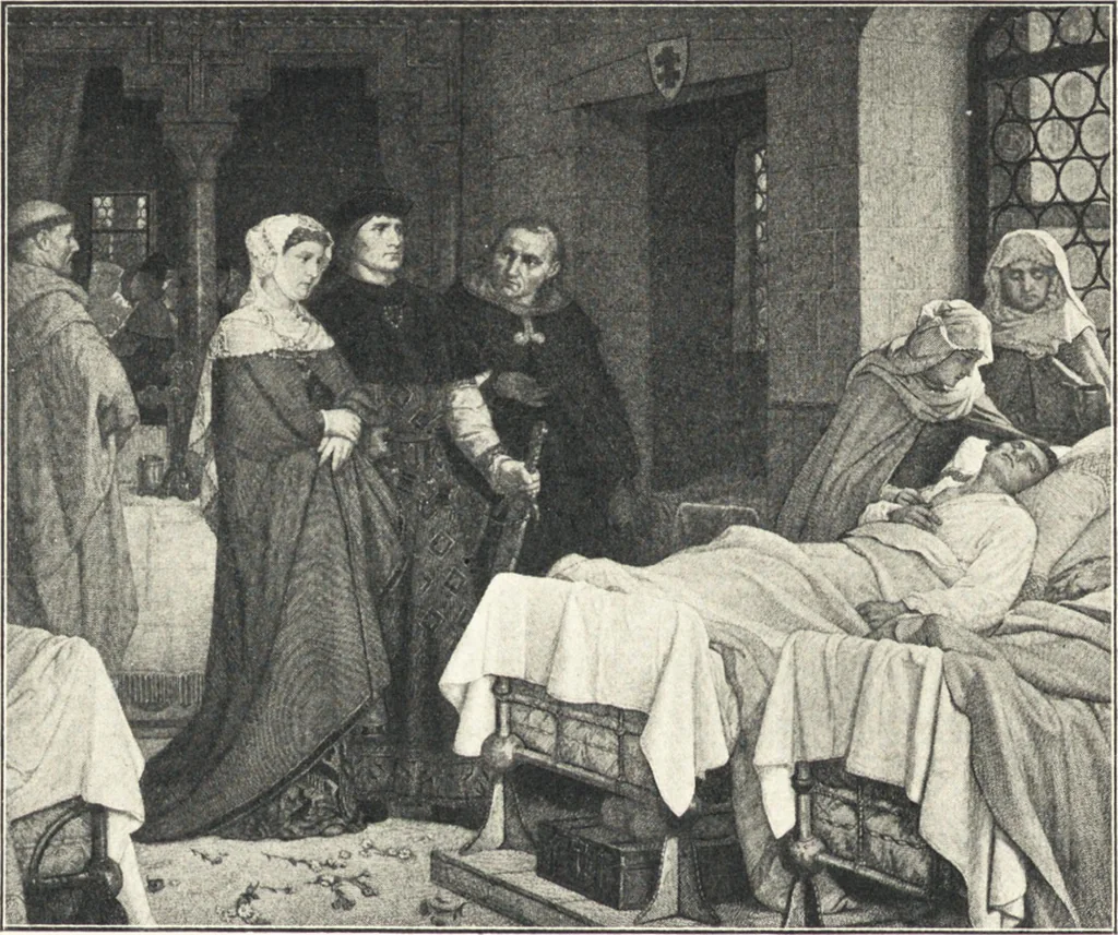 An illustration from Belgische Kunst des 19. Jahrhunderts, 1906, leaf 143