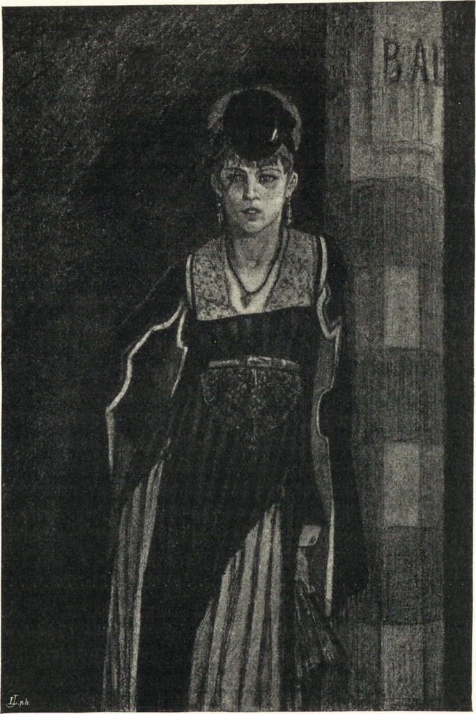 An illustration from Belgische Kunst des 19. Jahrhunderts, 1906, leaf 154