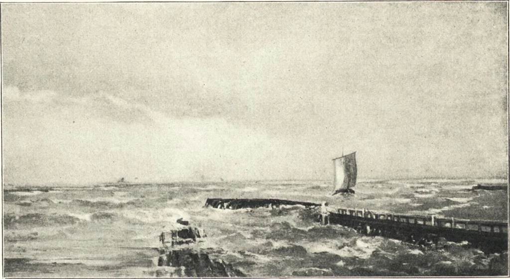 An illustration from Belgische Kunst des 19. Jahrhunderts, 1906, leaf 157