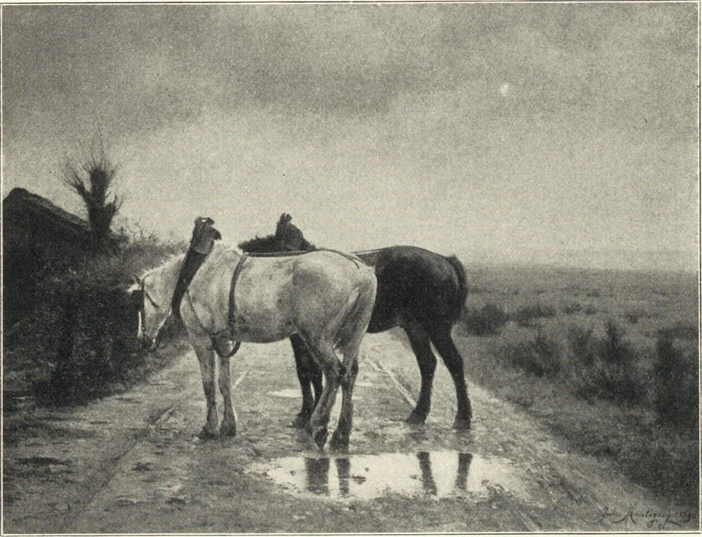 An illustration from Belgische Kunst des 19. Jahrhunderts, 1906, leaf 170