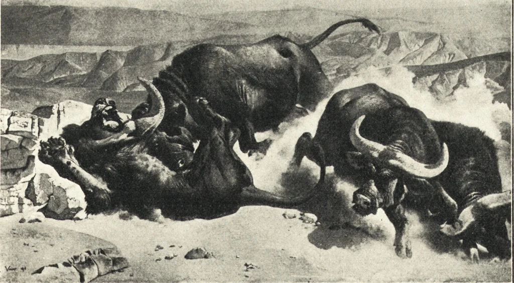 An illustration from Belgische Kunst des 19. Jahrhunderts, 1906, leaf 172