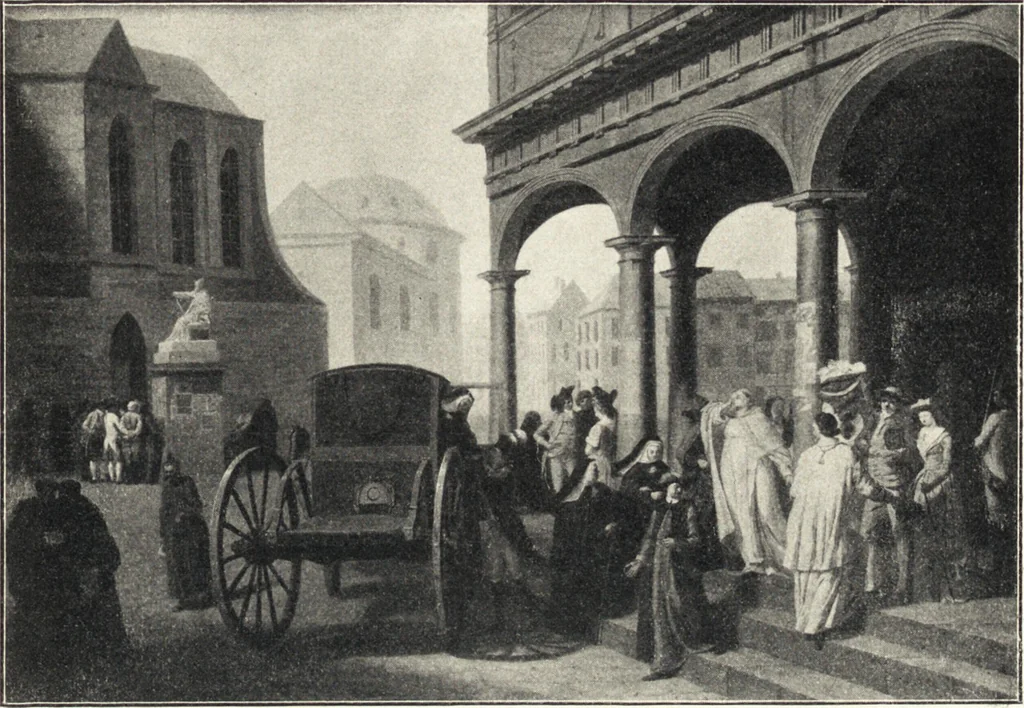 An illustration from Belgische Kunst des 19. Jahrhunderts, 1906, leaf 18