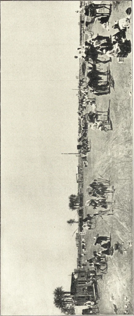 An illustration from Belgische Kunst des 19. Jahrhunderts, 1906, leaf 180