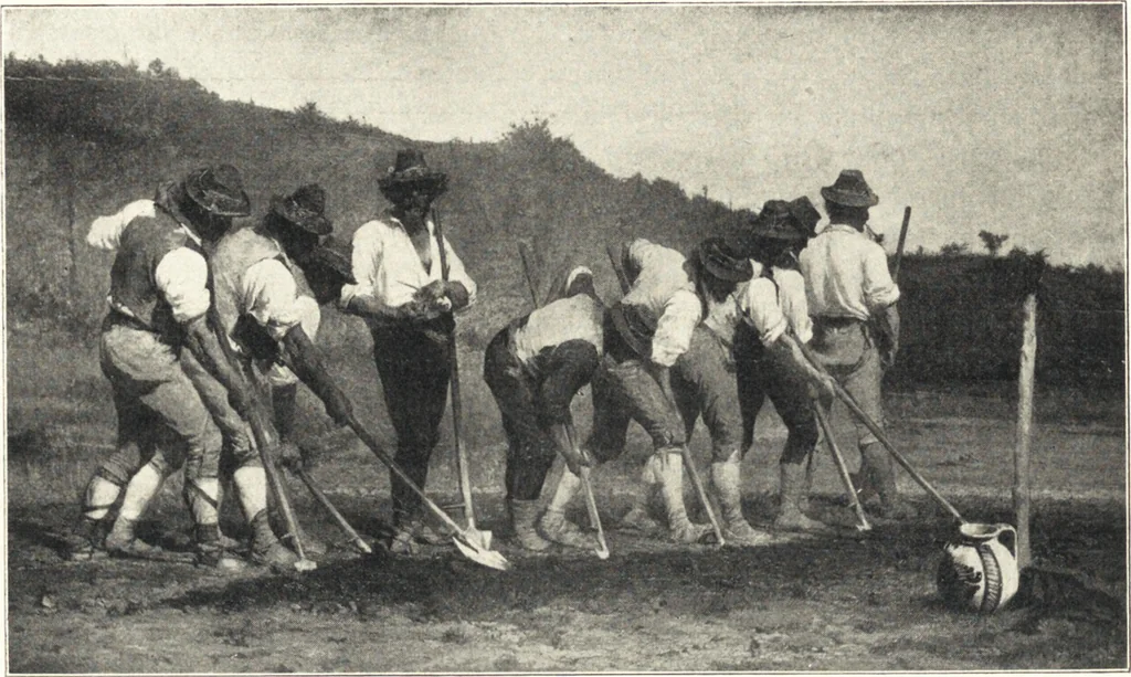 An illustration from Belgische Kunst des 19. Jahrhunderts, 1906, leaf 183