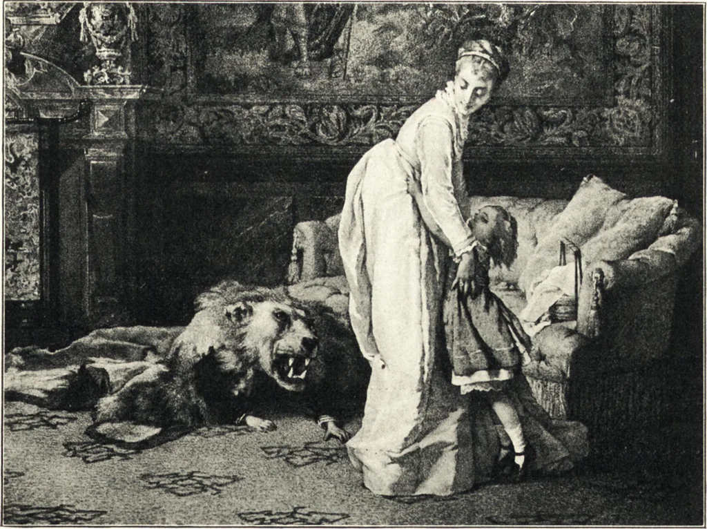 An illustration from Belgische Kunst des 19. Jahrhunderts, 1906, leaf 188