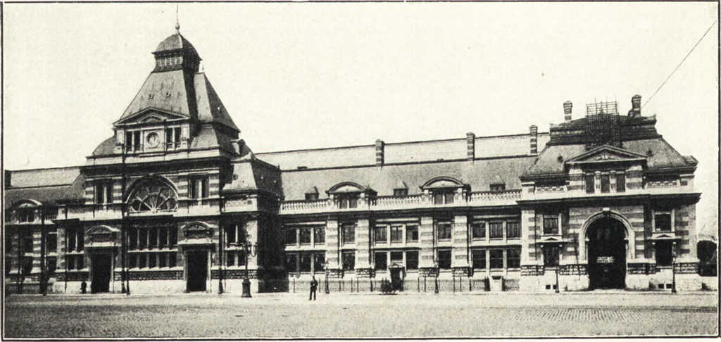 An illustration from Belgische Kunst des 19. Jahrhunderts, 1906, leaf 189