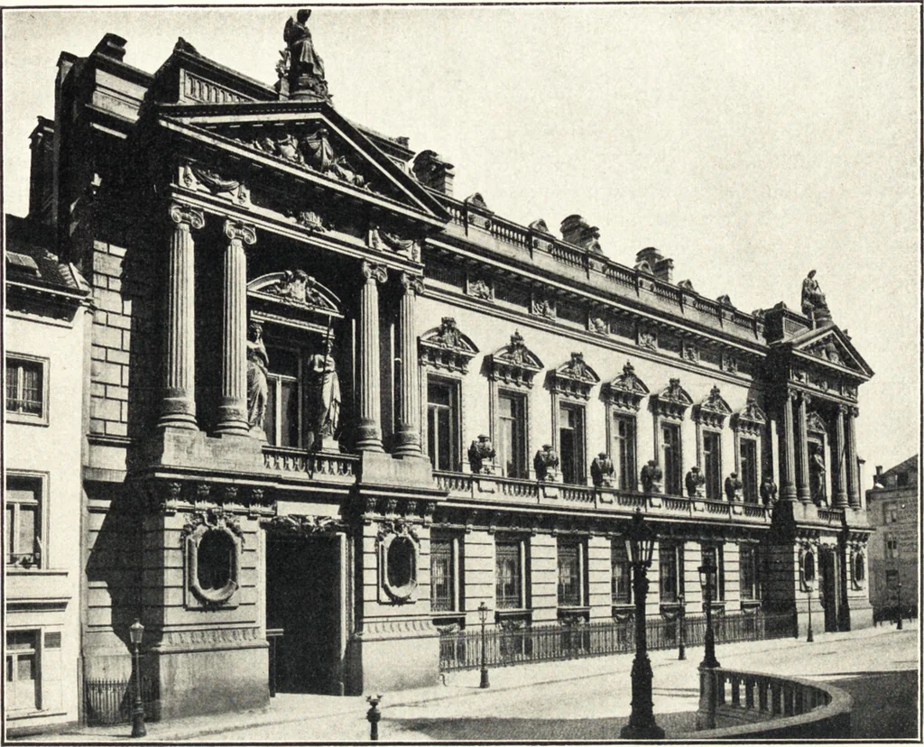 An illustration from Belgische Kunst des 19. Jahrhunderts, 1906, leaf 190