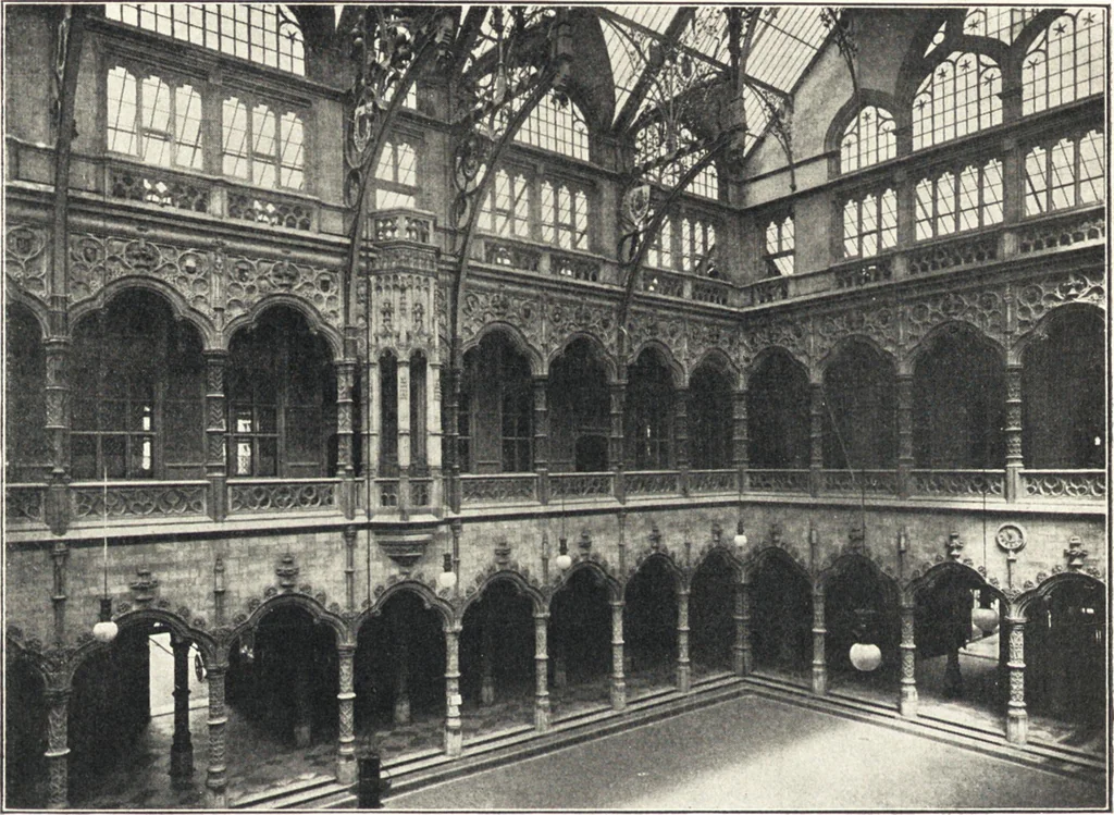 An illustration from Belgische Kunst des 19. Jahrhunderts, 1906, leaf 193