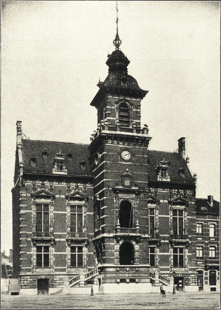 An illustration from Belgische Kunst des 19. Jahrhunderts, 1906, leaf 194