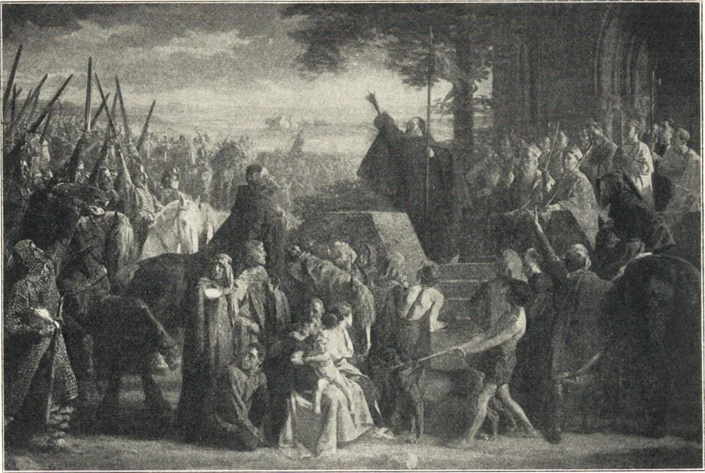 An illustration from Belgische Kunst des 19. Jahrhunderts, 1906, leaf 201