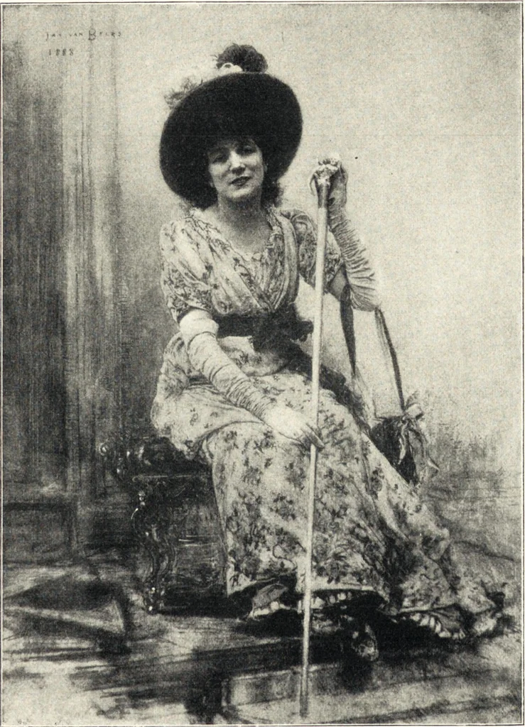 An illustration from Belgische Kunst des 19. Jahrhunderts, 1906, leaf 202