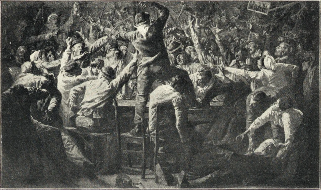 An illustration from Belgische Kunst des 19. Jahrhunderts, 1906, leaf 204