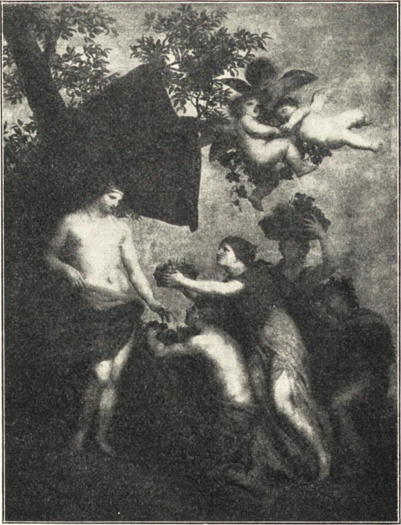 An illustration from Belgische Kunst des 19. Jahrhunderts, 1906, leaf 21