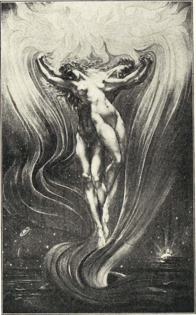 An illustration from Belgische Kunst des 19. Jahrhunderts, 1906, leaf 214