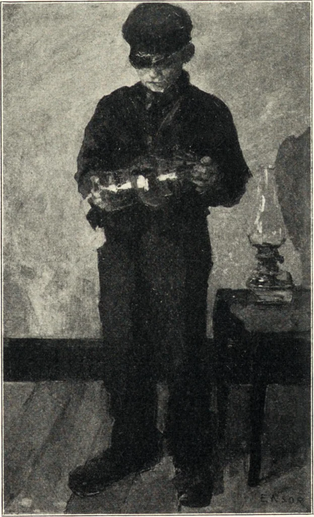 An illustration from Belgische Kunst des 19. Jahrhunderts, 1906, leaf 220