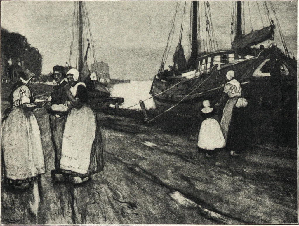 An illustration from Belgische Kunst des 19. Jahrhunderts, 1906, leaf 224