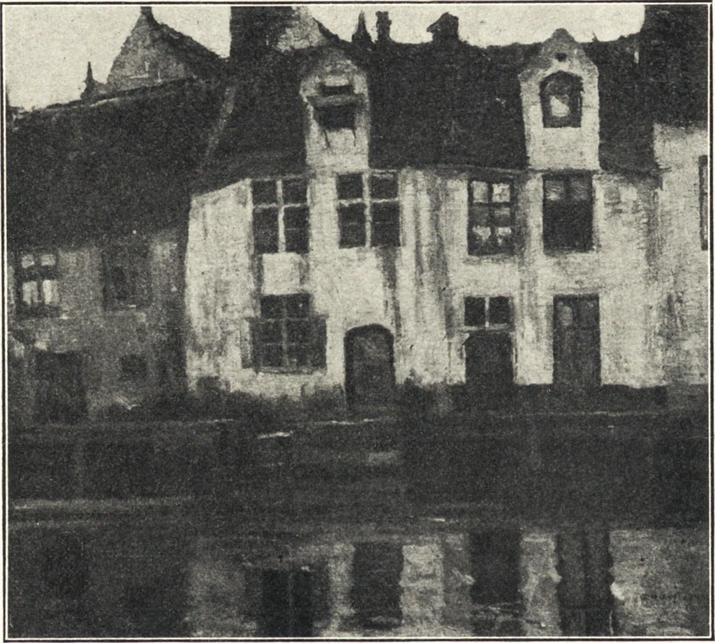 An illustration from Belgische Kunst des 19. Jahrhunderts, 1906, leaf 225