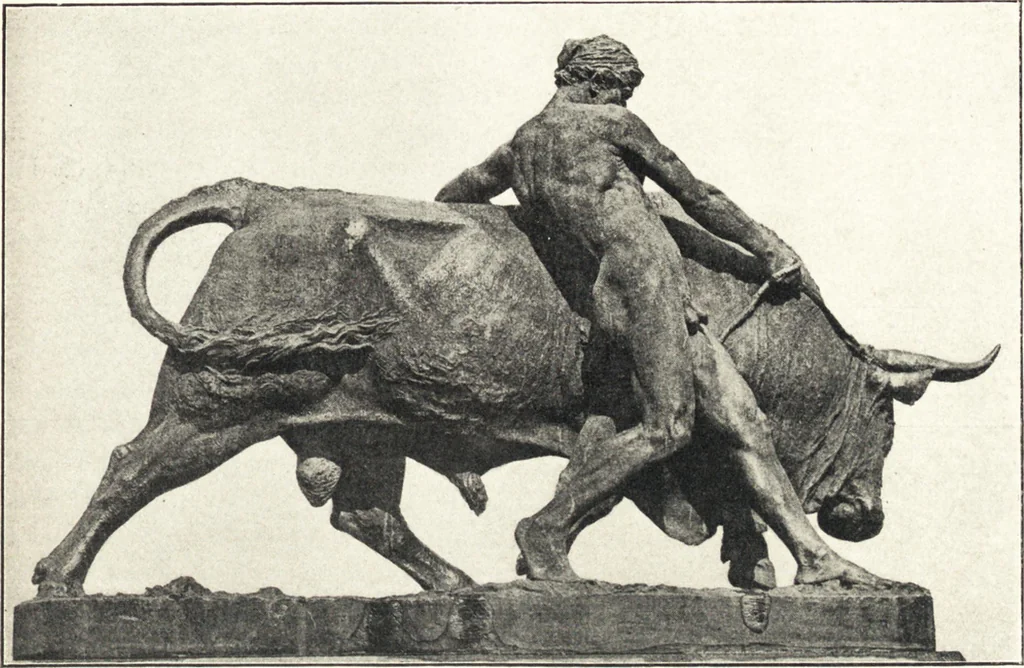 An illustration from Belgische Kunst des 19. Jahrhunderts, 1906, leaf 228