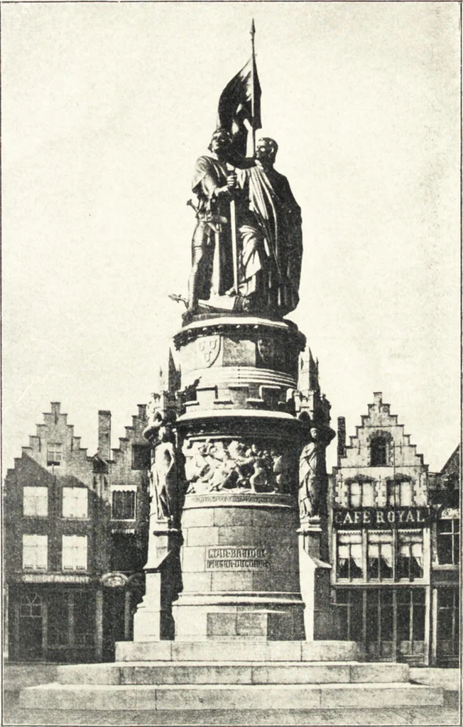 An illustration from Belgische Kunst des 19. Jahrhunderts, 1906, leaf 232