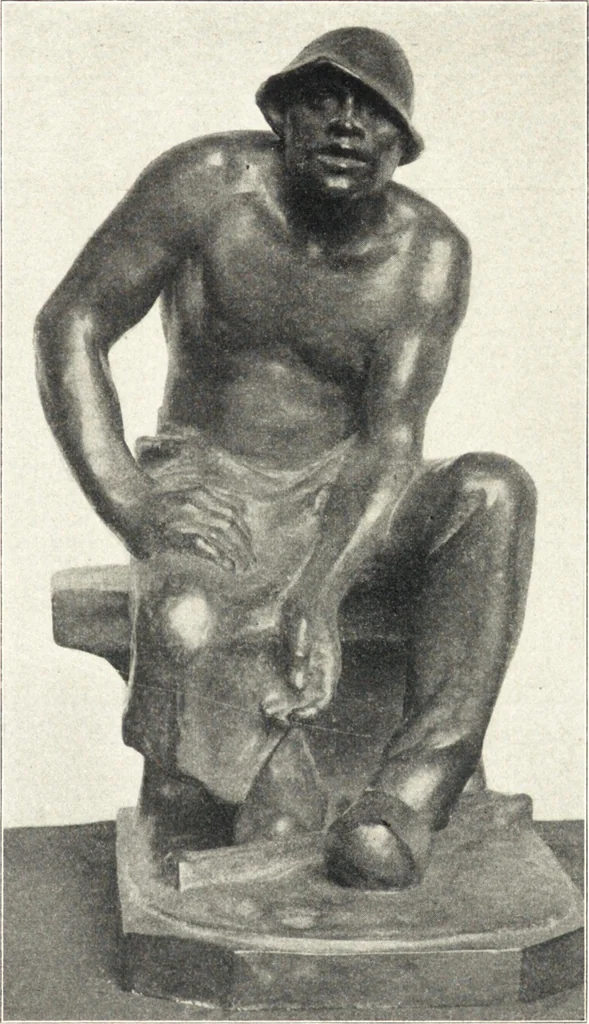 An illustration from Belgische Kunst des 19. Jahrhunderts, 1906, leaf 236