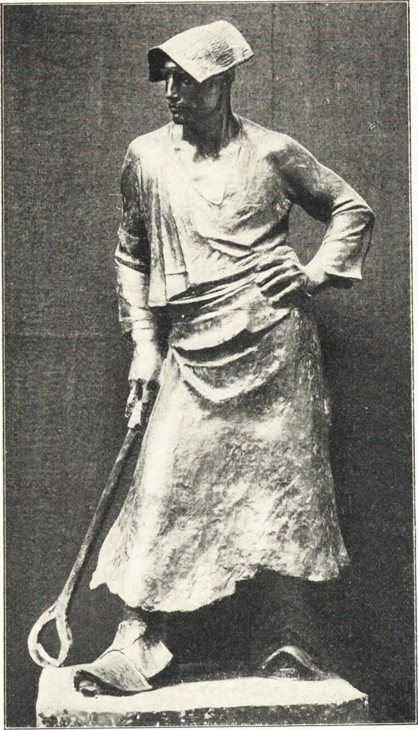 An illustration from Belgische Kunst des 19. Jahrhunderts, 1906, leaf 237