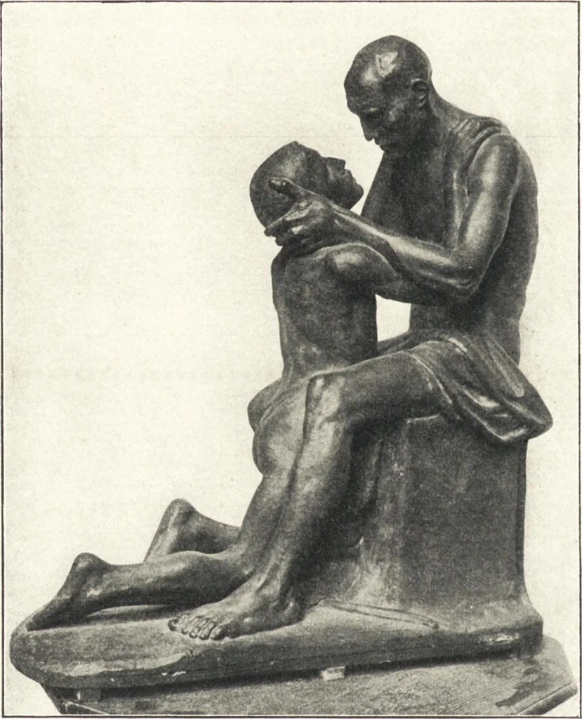 An illustration from Belgische Kunst des 19. Jahrhunderts, 1906, leaf 239
