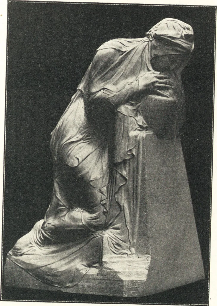 An illustration from Belgische Kunst des 19. Jahrhunderts, 1906, leaf 244