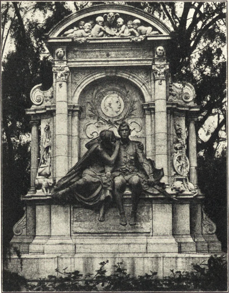 An illustration from Belgische Kunst des 19. Jahrhunderts, 1906, leaf 245