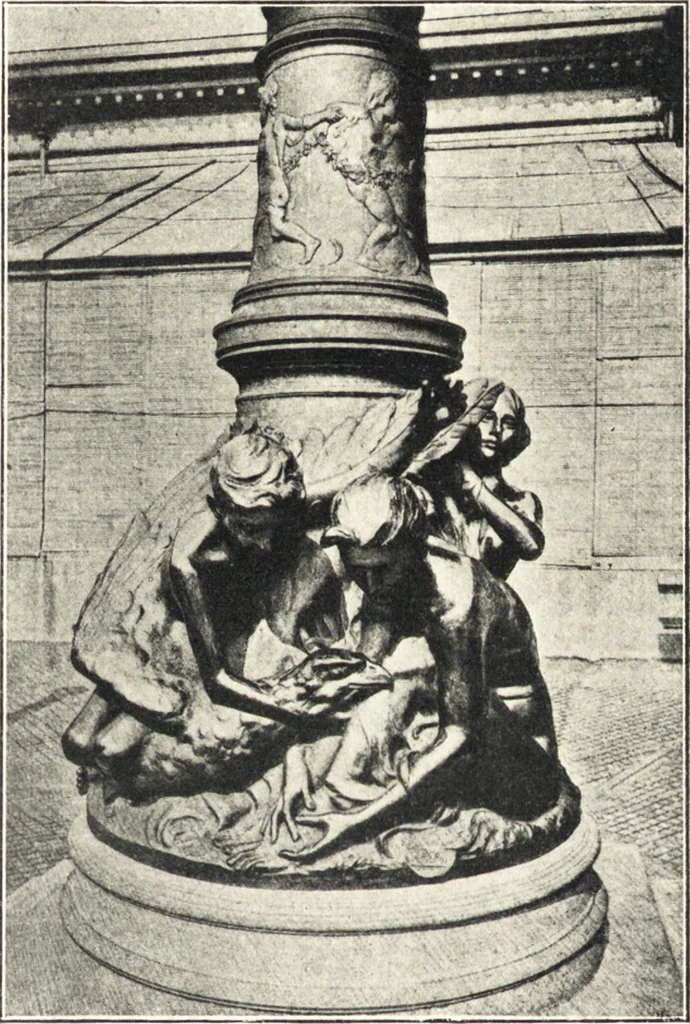 An illustration from Belgische Kunst des 19. Jahrhunderts, 1906, leaf 246