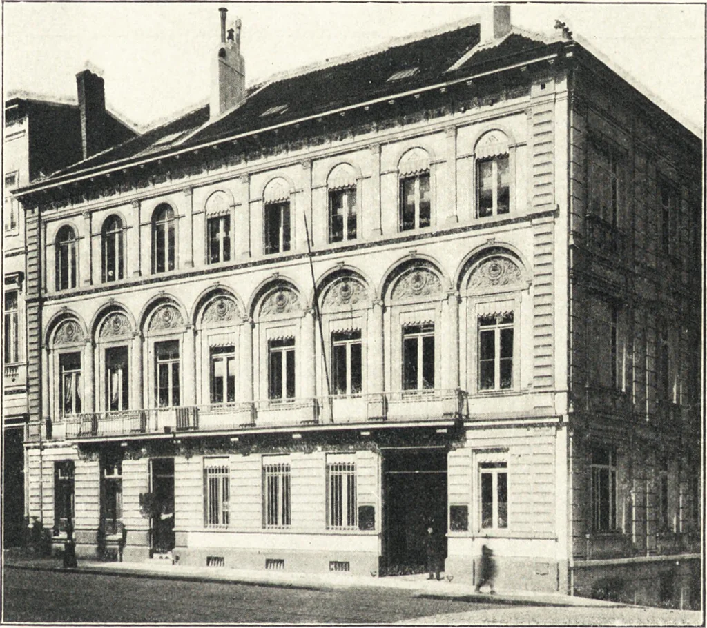 An illustration from Belgische Kunst des 19. Jahrhunderts, 1906, leaf 252