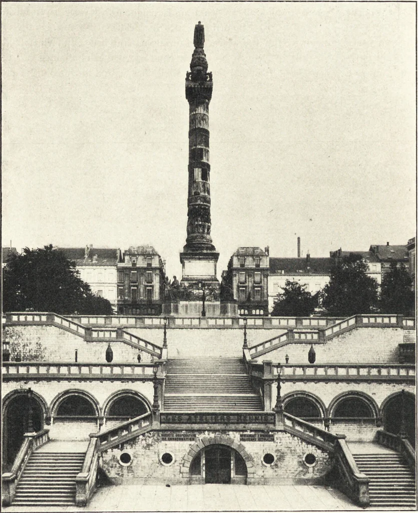 An illustration from Belgische Kunst des 19. Jahrhunderts, 1906, leaf 253