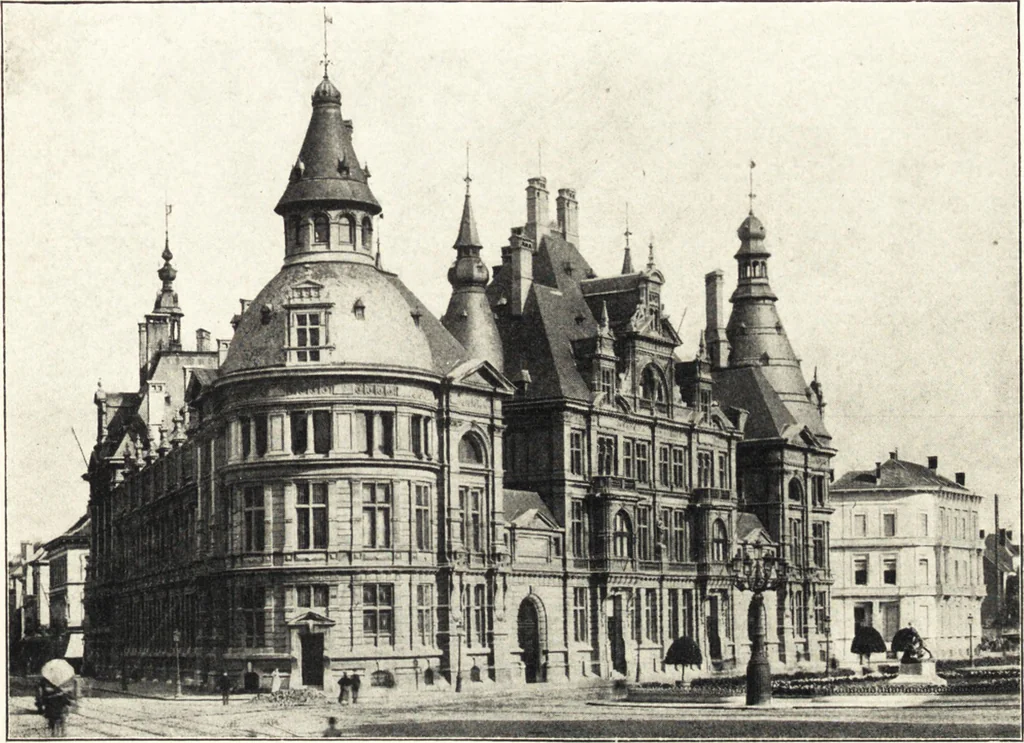An illustration from Belgische Kunst des 19. Jahrhunderts, 1906, leaf 254